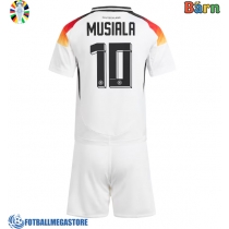 Fotballdrakt Barn Tyskland Jamal Musiala #10 Hjemmedraktsett EM 2024 Kortermet (+ Korte bukser)